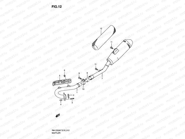 12 - MUFFLER
