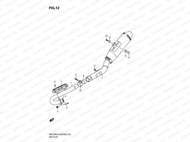 12 - MUFFLER
