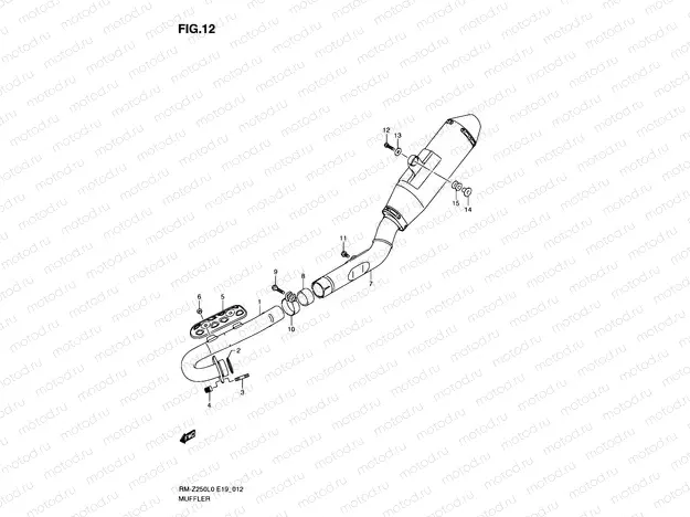 12 - MUFFLER