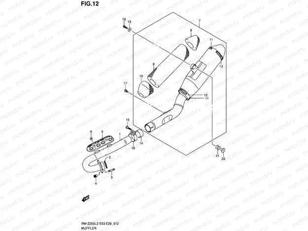 12 - MUFFLER