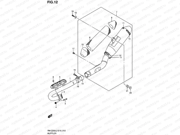 12 - MUFFLER