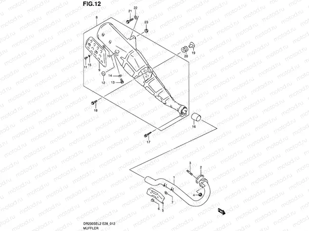 12 - MUFFLER