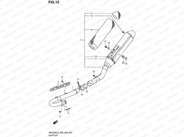 12 - MUFFLER
