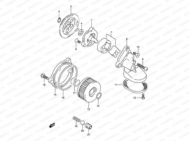 12 - OIL PUMP