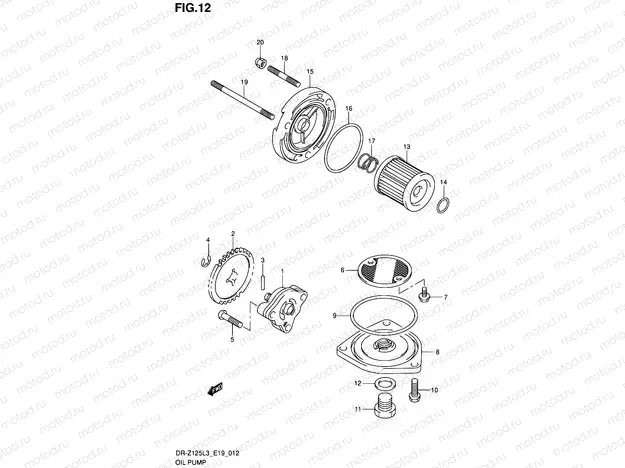 12 - OIL PUMP