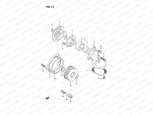 12 - OIL PUMP