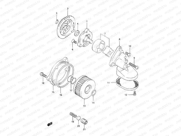 12 - OIL PUMP