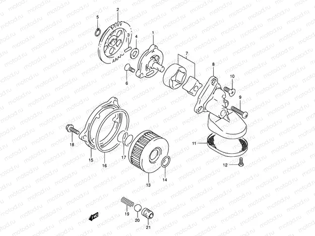 12 - OIL PUMP