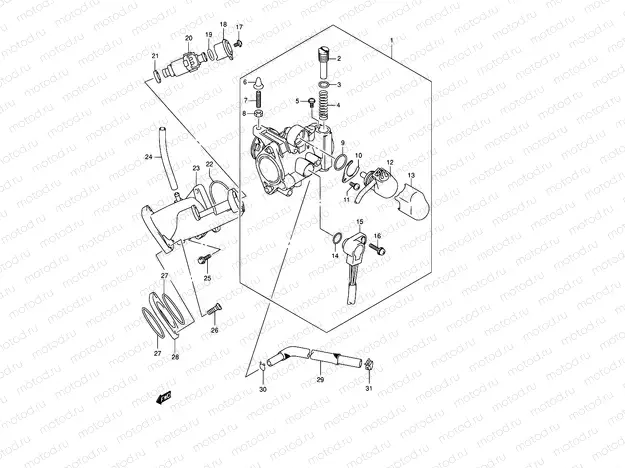 12 - THROTTLE BODY