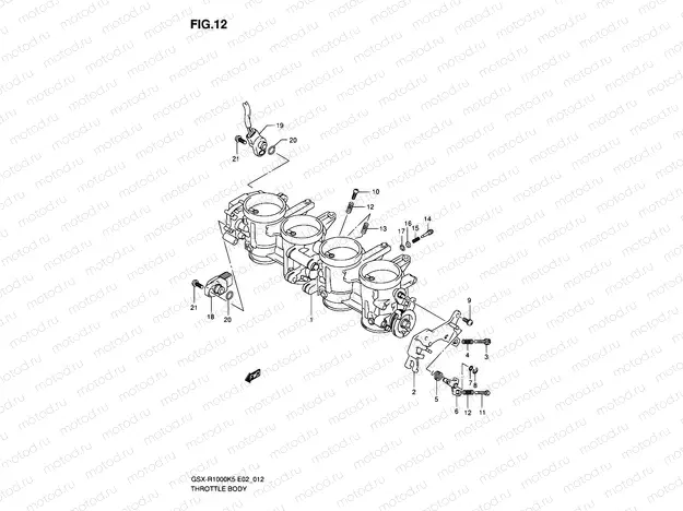 12 - THROTTLE BODY