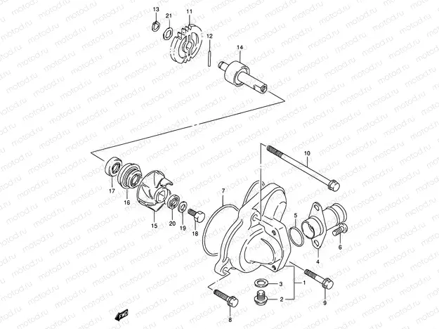 12 - WATER PUMP