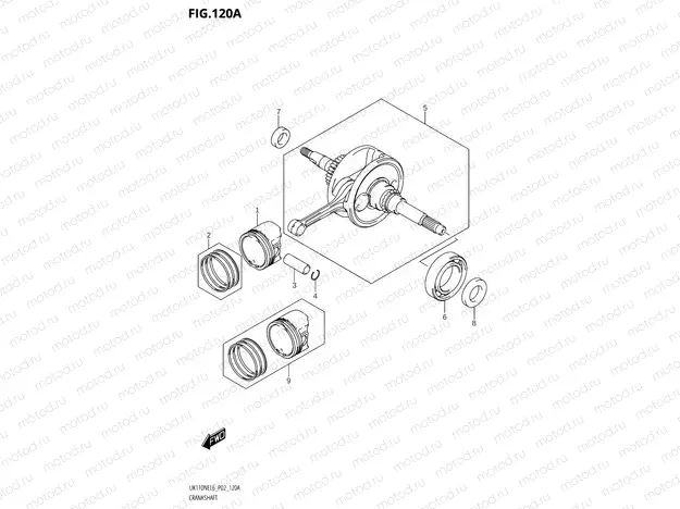 120A - CRANKSHAFT