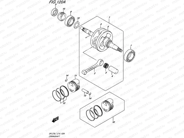 120A - CRANKSHAFT