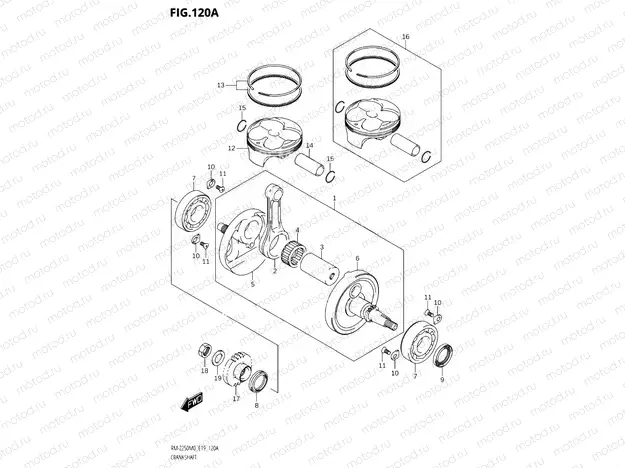 120A - CRANKSHAFT