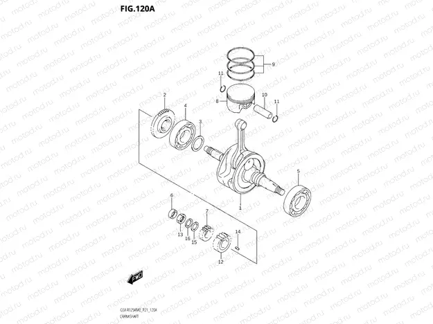 120A - CRANKSHAFT