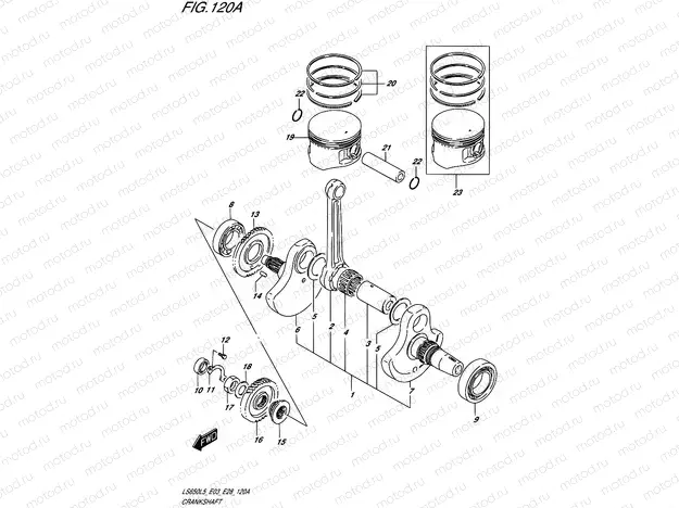 120A - CRANKSHAFT