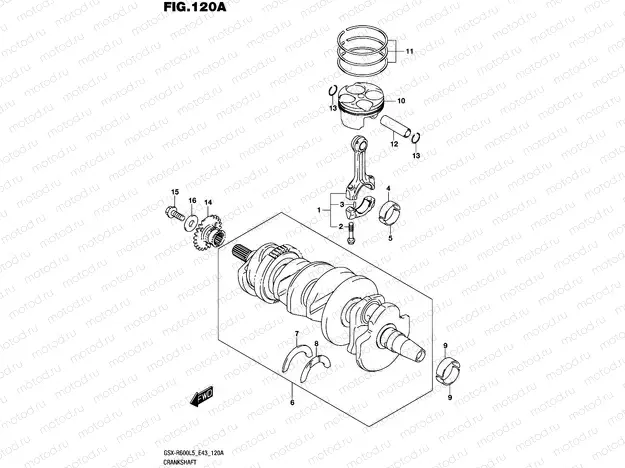 120A - CRANKSHAFT