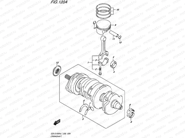 120A - CRANKSHAFT