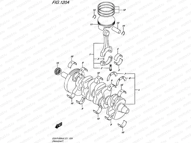 120A - CRANKSHAFT