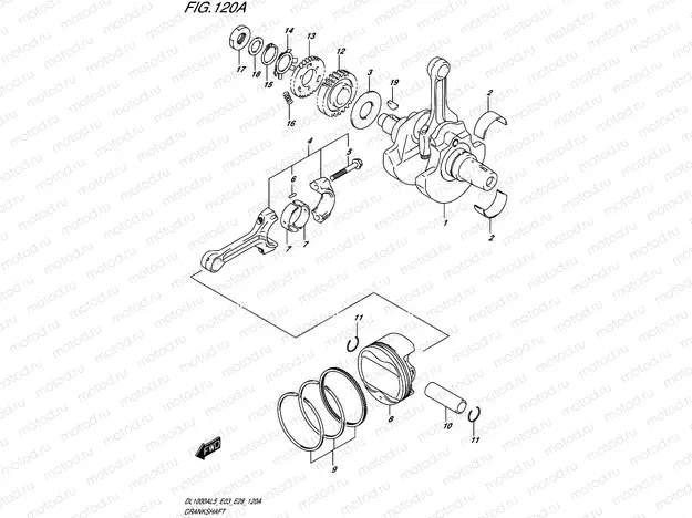 120A - CRANKSHAFT