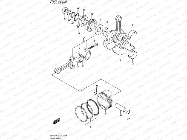 120A - CRANKSHAFT