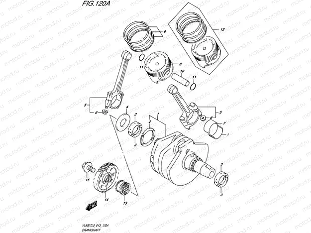 120A - CRANKSHAFT