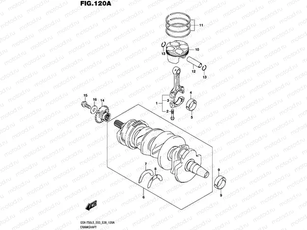 120A - CRANKSHAFT