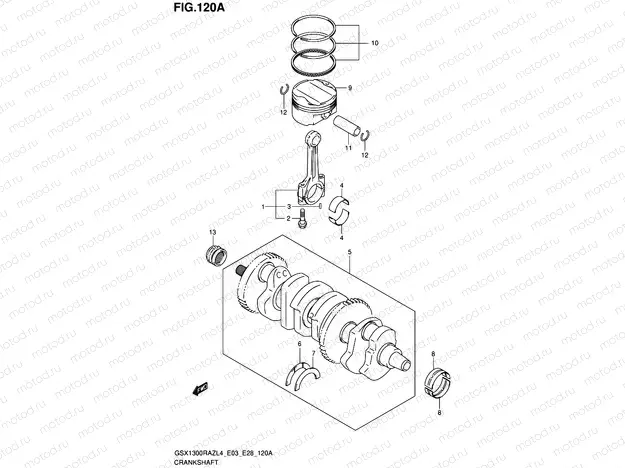 120A - CRANKSHAFT