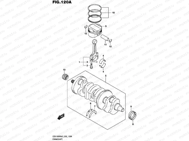 120A - CRANKSHAFT