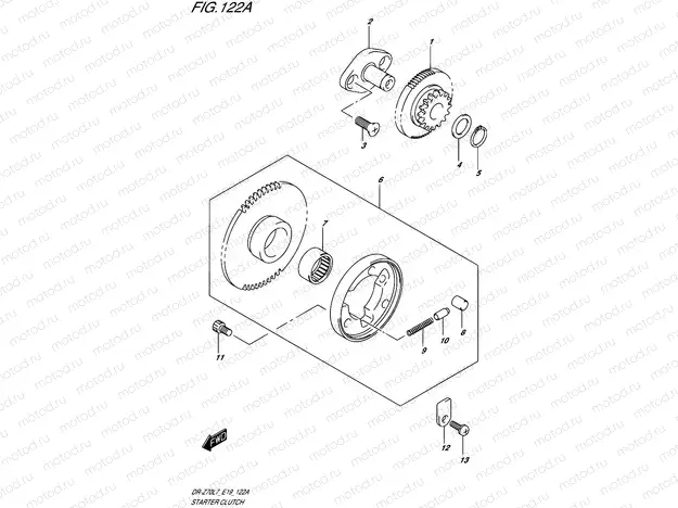 122A - STARTER CLUTCH