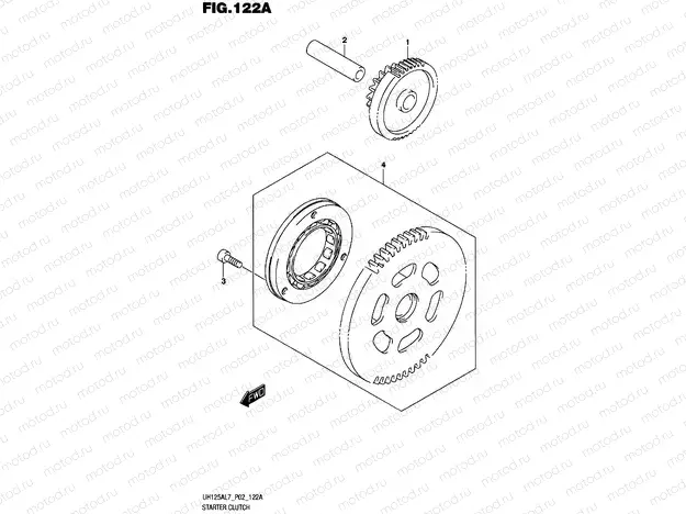 122A - STARTER CLUTCH