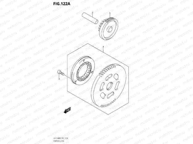 122A - STARTER CLUTCH