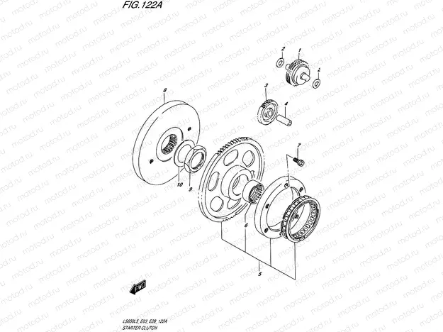 122A - STARTER CLUTCH