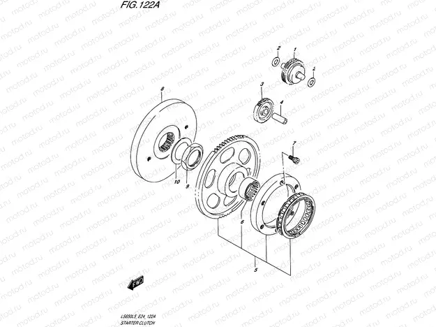 122A - STARTER CLUTCH