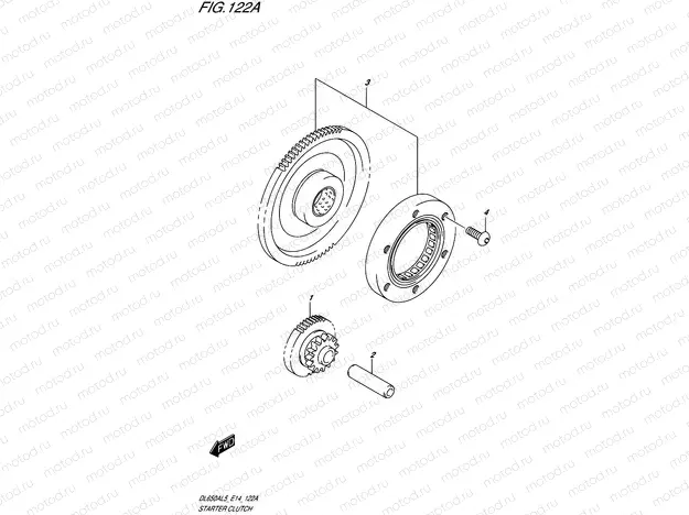122A - STARTER CLUTCH
