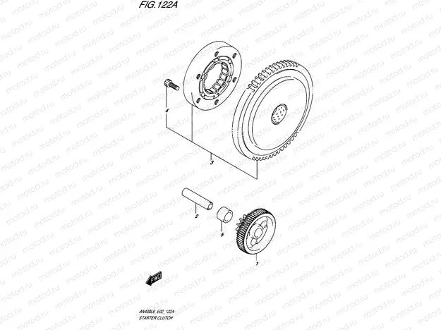 122A - STARTER CLUTCH