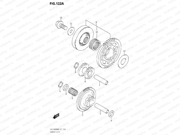 122A - STARTER CLUTCH