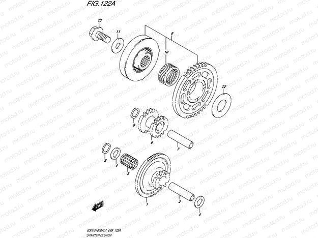 122A - STARTER CLUTCH
