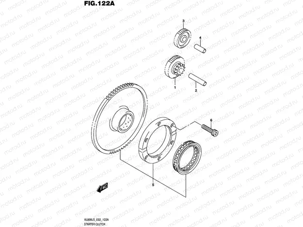 122A - STARTER CLUTCH