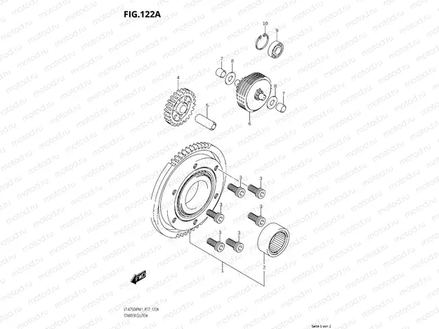 122A - STARTER CLUTCH