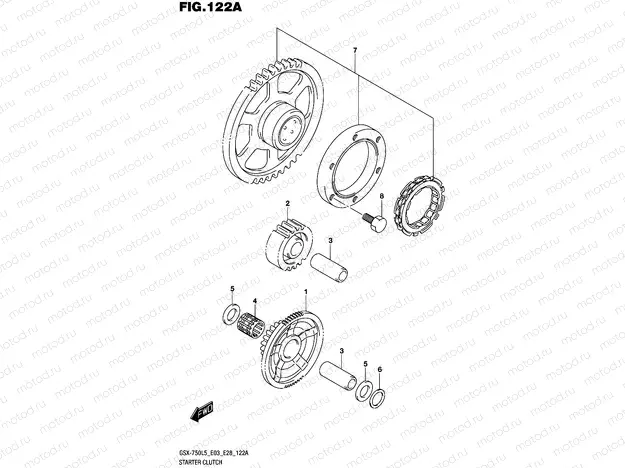 122A - STARTER CLUTCH