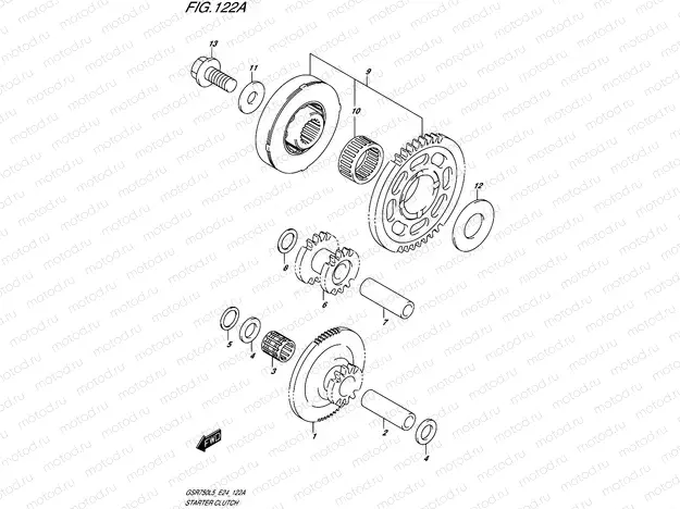 122A - STARTER CLUTCH