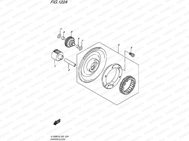 122A - STARTER CLUTCH