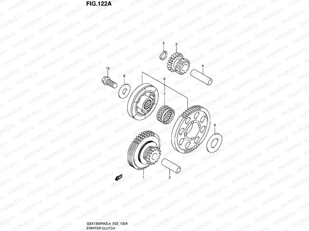 122A - STARTER CLUTCH