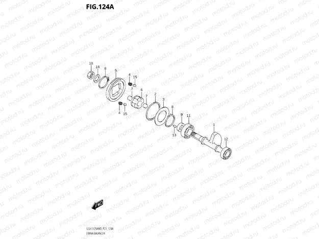 124A - CRANK BALANCER