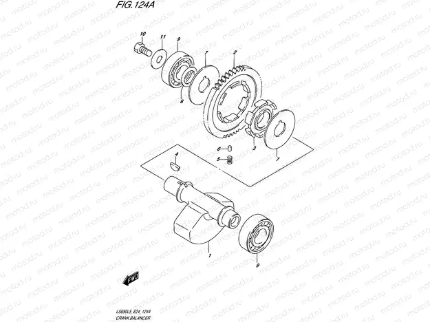 124A - CRANK BALANCER
