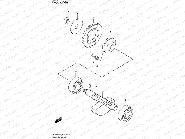 124A - CRANK BALANCER
