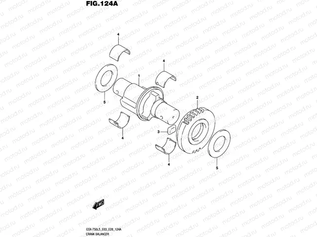 124A - CRANK BALANCER