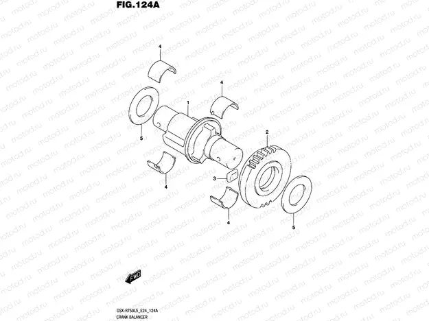 124A - CRANK BALANCER