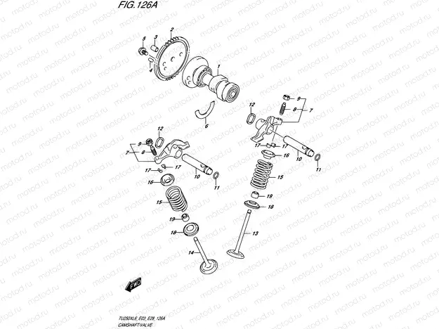 126A - CAMSHAFT/VALVE